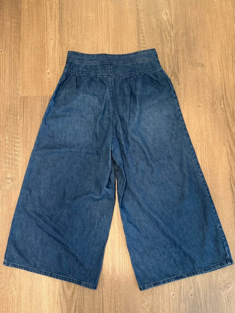 We The Free Double Yoke Wide Leg Cropped Jeans - Picture 4 of 5